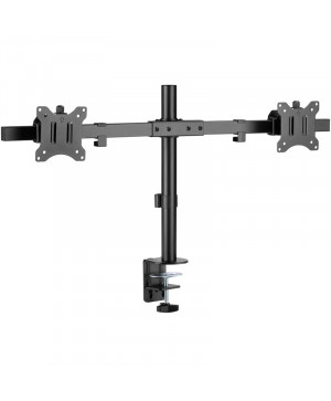GOOBAY za 2 monitorja 17"- 32" 9kg FIX namizni nosilec
