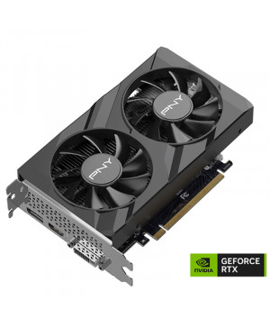 PNY GeForce RTX 3050 6GB Verto GDDR6 (VCG30506DFXPB1) grafična kartica