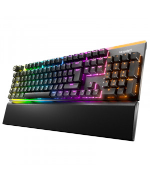 BE QUIET! Light Mount Silent Linear UK RGB (BT003UK) mehanska gaming črna tipkovnica