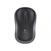 LOGITECH M185 brezžična optična siva miška