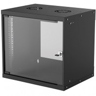 INTELLINET Basic 19'' 9U 540x400 črna zidna komunikacijska omara 