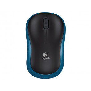 LOGITECH M185 brezžična optična modra miška