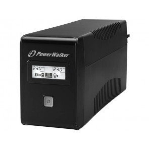 POWERWALKER VI 850 LCD Line Interactive 850VA 480W UPS brezprekinitveno napajanje