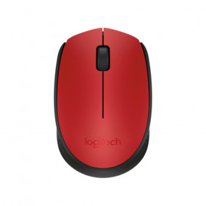 LOGITECH M171 brezžična rdeča optična miška