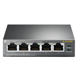 TP-LINK TL-SG1005P 5-port Gigabit 4xPoE 56W mrežno stikalo-switch