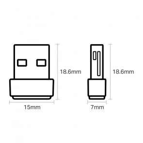 TP-LINK Archer T2U Nano AC600 USB USB brezžična mrežni adapter