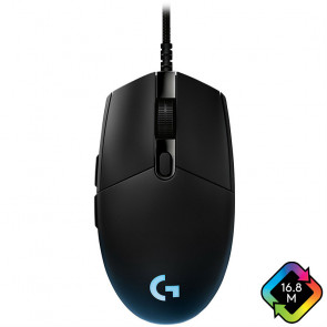 LOGITECH G PRO HERO senzor RGB USB črna gaming miška