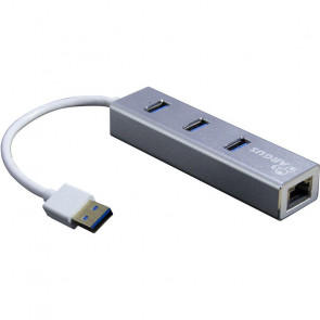 INTER-TECH Argus IT-310-S RJ45/3xUSB3.0 LAN adapter
