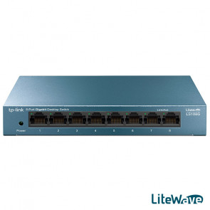 TP-LINK LiteWave LS108G 8-port gigabit mrežno stikalo-switch
