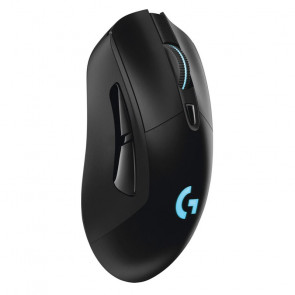 LOGITECH G703 Lightspeed Hero brezžična optična gaming RGB črna miška