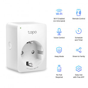 TP-LINK Tapo P100 Mini Smart Wi-Fi pametna vtičnica