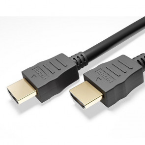 GOOBAY HDMI 2.0b pozlačen 15m črn kabel