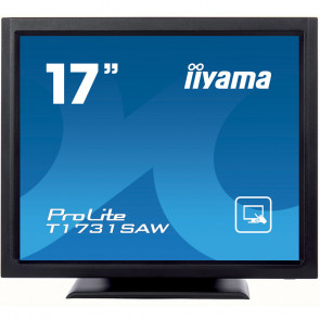 IIYAMA ProLite T1731SAW-B5 43,18cm (17'') SXGA TN LED LCD SAW 5:4 črn zvočnik na dotik informacijski / interaktivni monitor