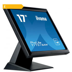 IIYAMA ProLite T1731SAW-B5 43,18cm (17'') SXGA TN SAW 5:4 črn zvočnik na dotik informacijski / interaktivni monitor