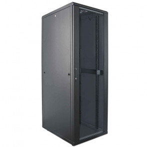 INTELLINET Standard 19'' 42U črna samostoječa komunikacijska omara