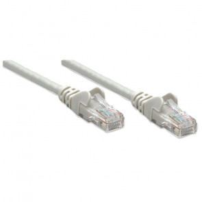 INTELLINET CAT5e UTP 1m siv mrežni priključni patch kabel