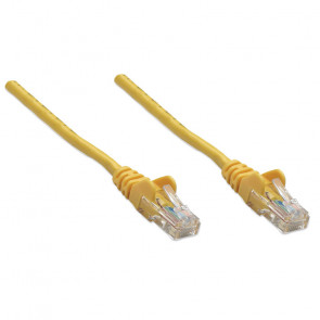 INTELLINET CAT5e UTP 2m rumen mrežni priključni patch kabel