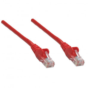 INTELLINET CAT5e UTP 3m rdeč mrežni priključni patch kabel