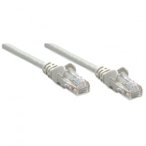INTELLINET CAT5e UTP 10m siv mrežni priključni patch kabel
