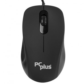 PCplus M10L USB črna miška