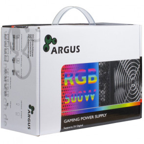 INTER-TECH Argus RGB-500W II 80 Plus Bronze ATX napajalnik