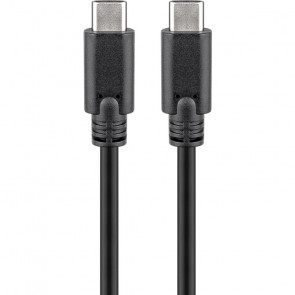 GOOBAY USB-C (M)/ USB-C (M) 2m napajalni super speed in sync kabel