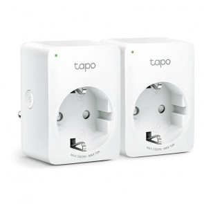 TP-LINK Tapo P100 Mini Smart Wi-Fi 2-pack bela vtičnica