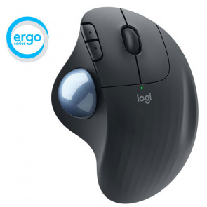 LOGITECH ERGO M575 wireless trackball brezžična optična črna miška