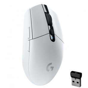 LOGITECH G305 LIGHTSPEED gaming brezžična optična bela miška
