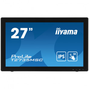 IIYAMA ProLite T2735MSC-B3 68,6cm (27'') FHD IPS LED LCD PCAP DP/HDMI/VGA kamera na dotik informacijski / interaktivni monitor