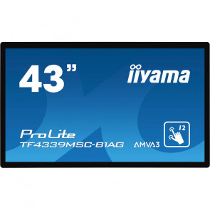 IIYAMA ProLite TF4339MSC-B1AG 108cm (43'') FHD  AMVA3 HDMI/VGA 24/7 PCAP open frame na dotik informacijski / interaktivni monitor