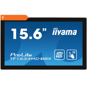 IIYAMA ProLite TF1634MC-B8X 39,5cm (15,6") IPS LED LCD HDMI/DP/VGA na dotik informacijski / interaktivni monitor