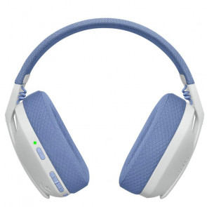 LOGITECH G435 Wireless LightSpeed Gaming z mikrofonom bele slušalke
