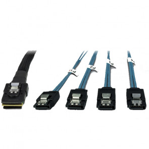 INTER-TECH 4x SATA-1x SFF-8087 Cross-over kabel 1m