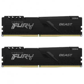 KINGSTON Fury Beast 64GB (2x32GB) 3200MHz DDR4 CL16 KF432C16BBK2/64 ram pomnilnik