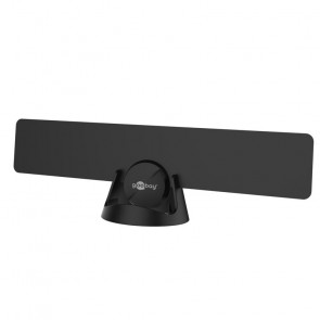 GOOBAY DVB-T2 FULL HD LTE/4G filter - aktivna ultraploska notranja antena za televizijski signal