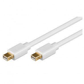 GOOBAY Mini DisplayPort (M) 1.2 2m pozlačen bel kabel