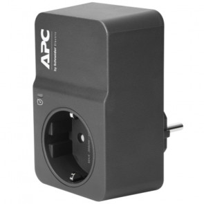 APC Home/Office (230V) SurgeArrest 1 Outlet črna prenapetostno zaščitna vtičnica