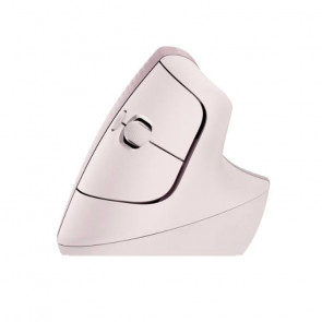 LOGITECH Lift vertical ergonomična brezžična optična mini roza miška