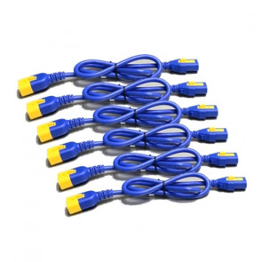APC IEC KIT 6 10A 1,2m modri napajalni kabli za Rack PDU