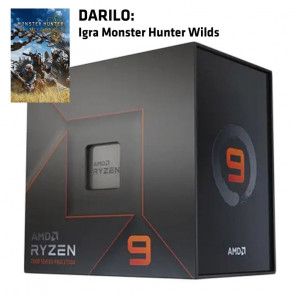AMD Ryzen 9 7900X 4,7/5,6GHz 64MB AM5 170W BOX brez hladilnika procesor + Darilo: Monster Hunter Wilds