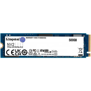 KINGSTON NV2 500GB M.2 PCIe 4.0 NVMe (SNV2S/500G) SSD