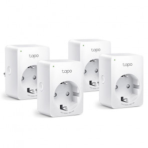 TP-LINK Tapo P110 Mini Smart Wi-Fi (4-pack) bela vtičnica