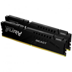 KINGSTON Fury Beast 64GB (2x32GB) 5600MT/s DDR5 CL40 XMP KF556C40BBK2-64 ram pomnilnik