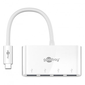 GOOBAY USB-C / 3x USB 3.0 A bel multi - adapter