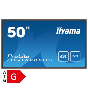 IIYAMA ProLite LH5070UHB-B1 49,5" (125,7cm) UHD VA LED LCD HDMI informacijski zaslon