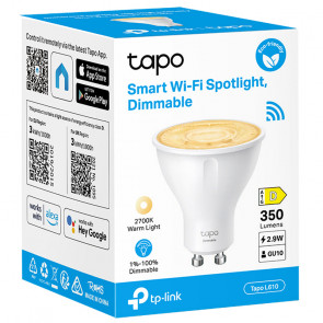 TP-LINK Tapo L610 2700K 3,9W Smart WiFi bela pametna zatemnilna žarnica