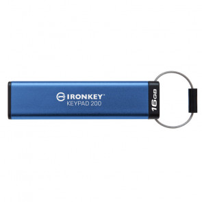 KINGSTON IronKey Keypad 200 16GB USB3.2 Gen1 Type-A FIPS 140 & XTS-AES (IKKP200/16GB) USB ključ