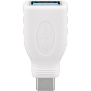 GOOBAY USB-C na USB-A 3.0 OTG Superspeed beli adapter