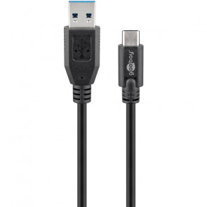 GOOBAY USB-C - USB A 3.0 Sync & Charge Super speed 3m hitri polnilni kabel